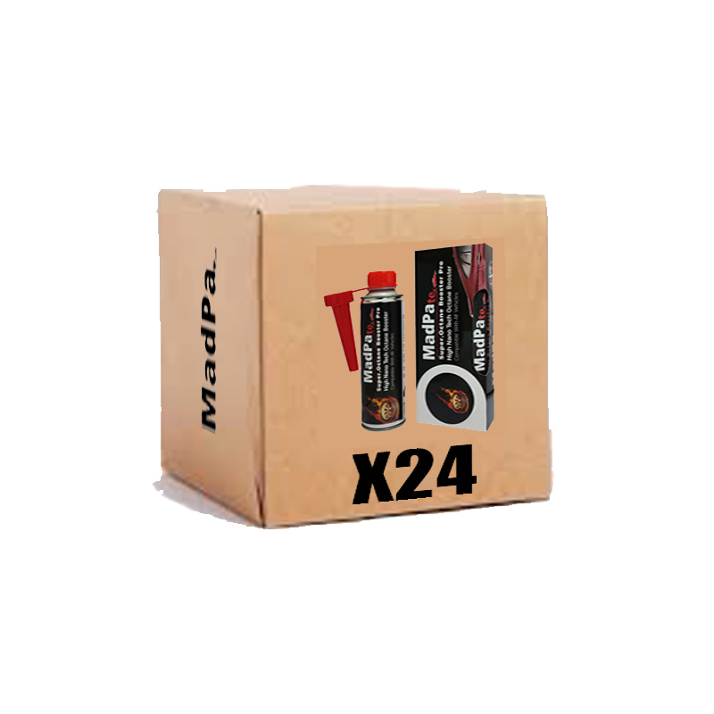 مکمل سوخت مدپاتکس مدل سوپر اکتان بوستر 280 میلی لیتر بسته 24 عددی (بدون MMT)